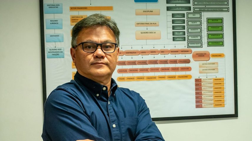 O promotor de Justiça Lincoln Gakiya: "Sim, o PCC hoje está na economia formal". (Foto: Stephanie Fonseca/Estadão)