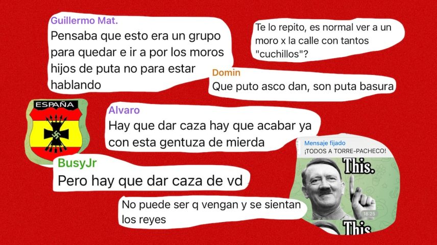 Collage a partir de mensagens reais em redes sociais. (Foto: EL PAÍS)