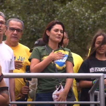 Michelle não participará de ato em apoio a Bolsonaro na Avenida Paulista