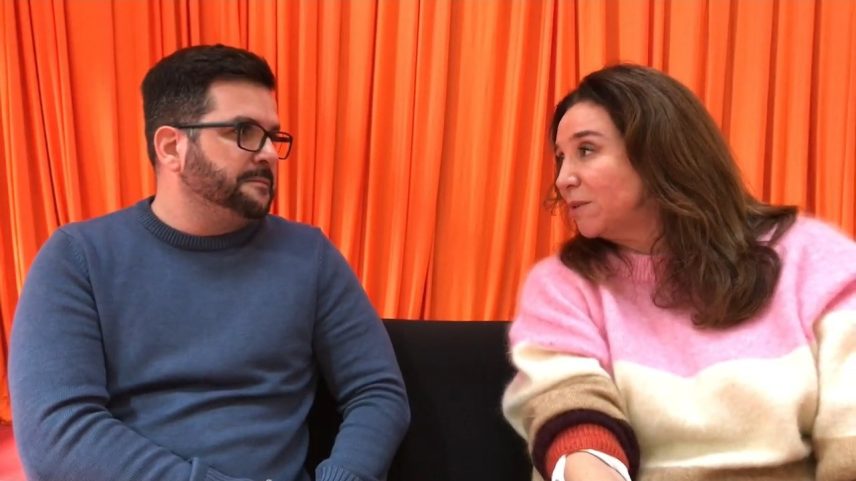 Marisa Orth é a convidada do programa semanal da coluna GENTE (Foto: Reprodução)
