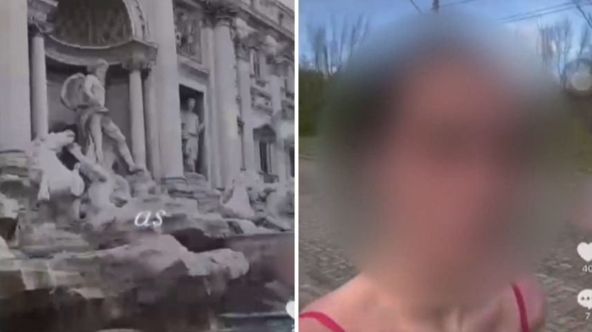 Bolsista de Goiás publicava viagens nas redes sociais (Foto: Reprodução/TV Anhanguera)