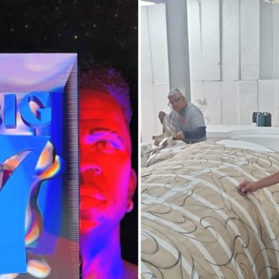 Escultor revela a inspiração por trás da decoração inusitada da festa de Vini Jr.
