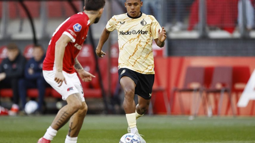 Igor Paixão, do Feyenoord (Foto: MAURICE VAN STEEN / ANP / AFP)