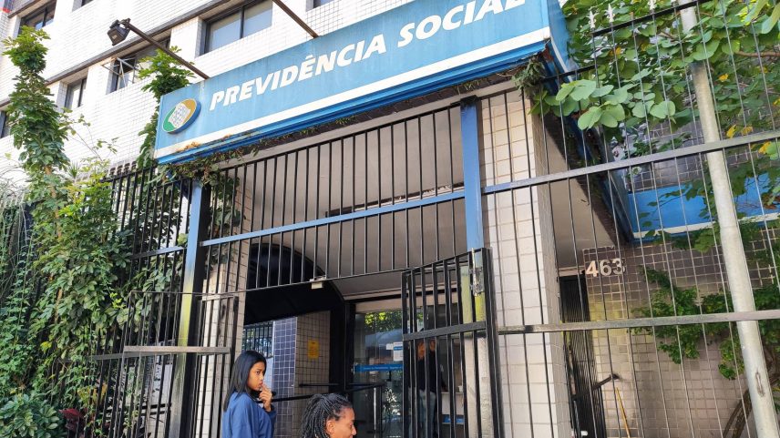 Fachada de agência do INSS do bairro da Mooca, zona leste de São Paulo (Foto: Raquel Franco - 14.mai.25/Folhapress)