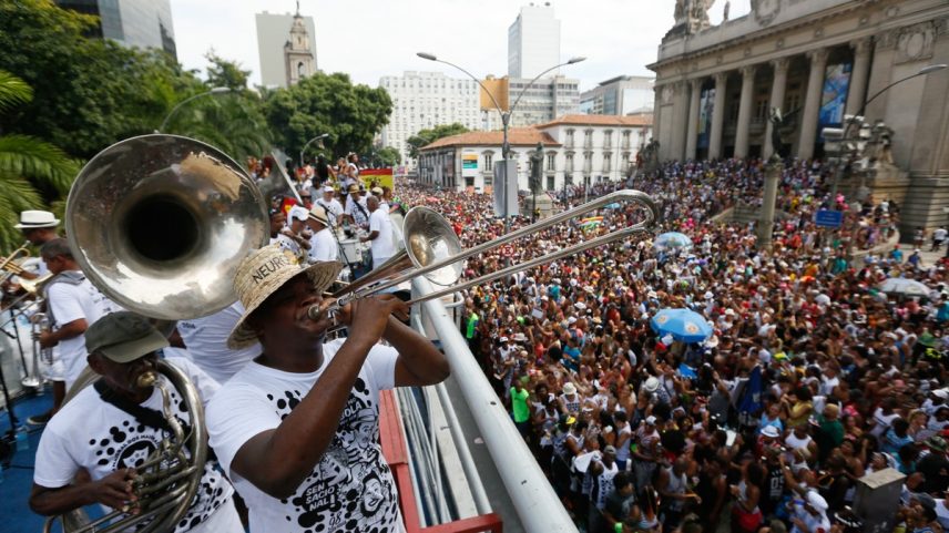Desfile do Cordão da Bola Preta em 2016 — Foto: Pablo Jacob / Agencia O Globo