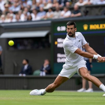 Djokovic realiza grande virada e se aproxima do oitavo título em Wimbledon