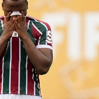 Arias se emociona e pede desculpas aos torcedores do Fluminense após derrota