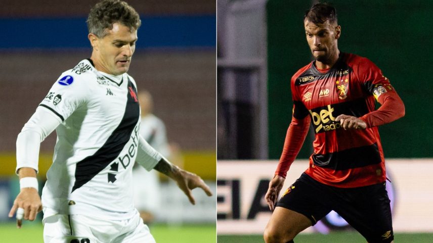 Vasco e Sport não passam por bons momentos (Foto: Matheus Lima/Vasco e Paulo Paiva / Sport Recife)