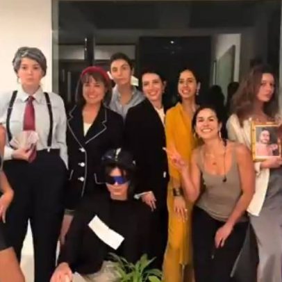 Amigas organizam jantar temático inspirado na novela 'Vale Tudo' e compartilham vídeo