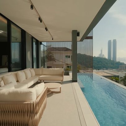Mansão de R$ 28 milhões em Balneário Camboriú encanta com vista deslumbrante para o mar