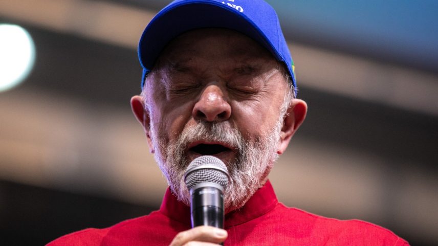 Presidente Lula participa da Cerimônia de abertura do 60º CONUNE – Congresso da União Nacional dos Estudantes em Goiânia (Foto: Brenno Carvalho / Agência O Globo)