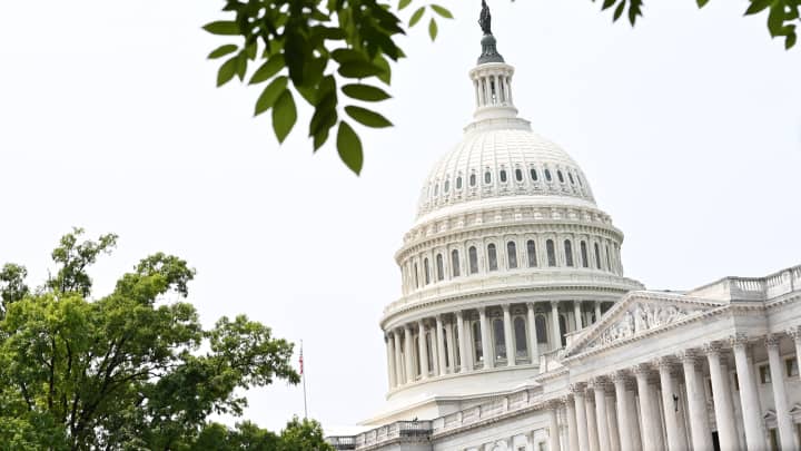 O edifício do Capitólio dos EUA é visto em Capitol Hill, em Washington, DC, em 3 de junho de 2025. (Foto: Alex Wroblewski | AFP | Getty Images)