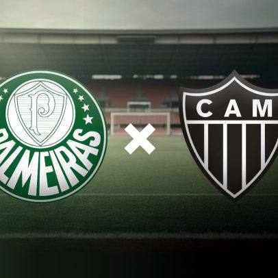 Palmeiras e Atlético-MG se enfrentam ao vivo no Campeonato Brasileiro