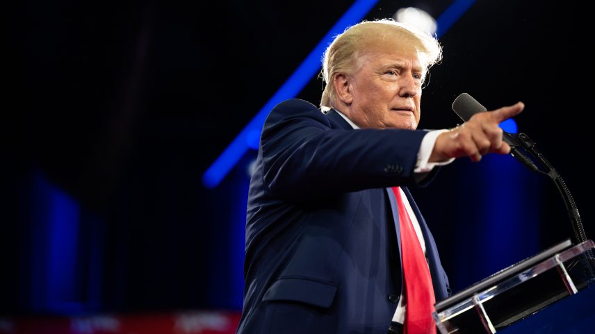 President Trump criticou recentemente um retrato dele de 2019. (Foto: Brandon Bell/Getty Images)