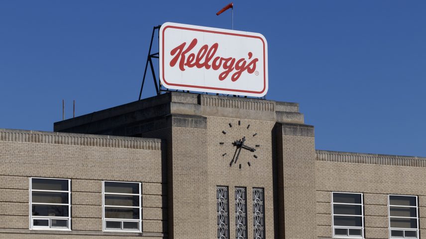 Cincinnati - Circa fevereiro de 2020: Divisão de Snacks da Kellogg's. As marcas de snacks da Kellogg incluem Keebler, Pop-Tarts, Eggo e Kashi. (Foto: Jetcityimage/Getty Images)