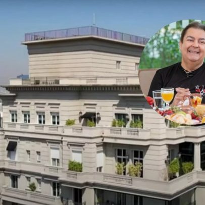 Cobertura de luxo de Faustão em São Paulo é anunciada à venda por R$ 120 milhões
