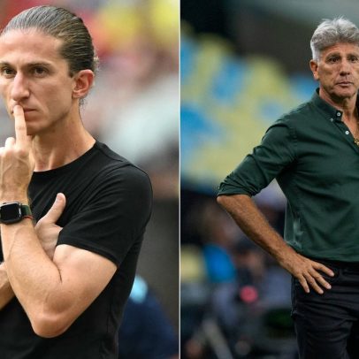 Fla-Flu traz duelo emocionante entre opostos com Filipe Luís e Renato Gaúcho