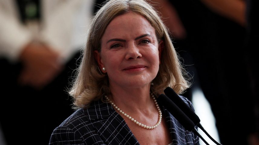 Ministra Gleisi Hoffmann (Foto: REUTERS/Adriano Machado)