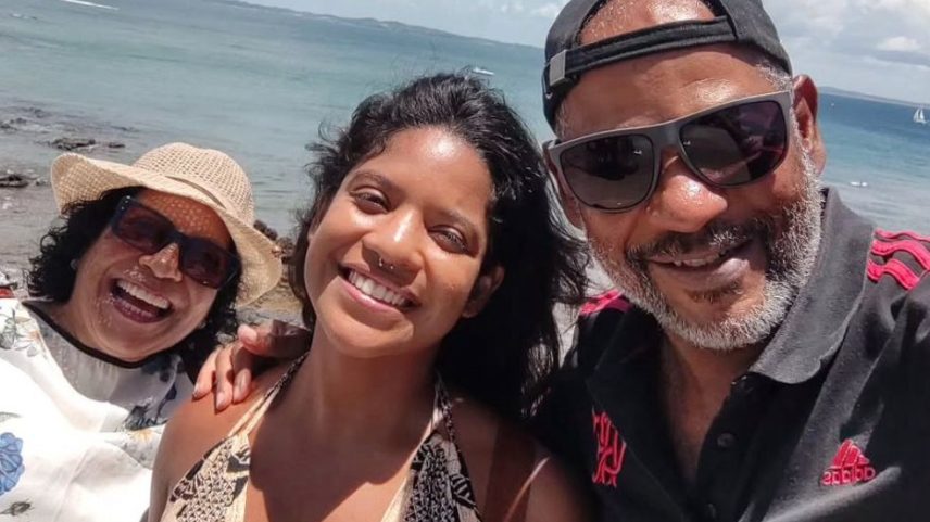 Juliana Marins e os pais (Foto: Reprodução/Redes sociais)