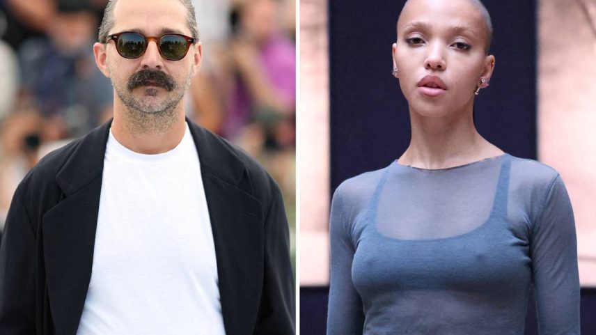 O ator Shia LaBeouf e a atriz FKA twigs entram em acordo sobre processo na Justiça (Foto: Reprodução)