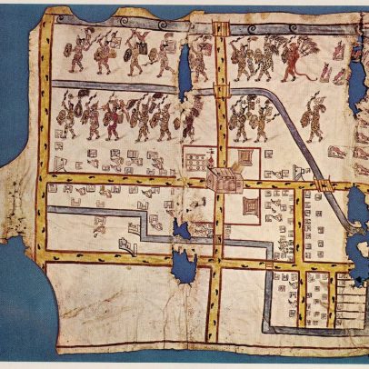 Descobertas intrigantes no Mapa de Popotla revelam guerreros e uma igreja histórica