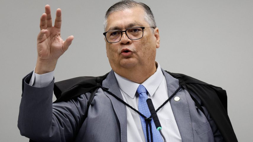 Ministro Flávio Dino, do STF, em audiência no STF sobre emendas parlamentares (Foto: Pedro Ladeira - 27.jun.2025/Folhapress)