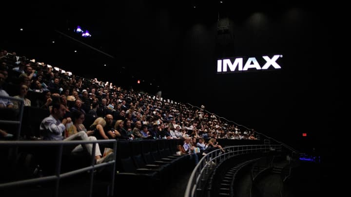 Atmosfera geral durante uma exibição privada em IMAX do filme "First Man" em um cinema AMC na cidade de Nova York em 10 de outubro de 2018. (Foto: Lars Niki | Getty Images Entertainment | Getty Images)