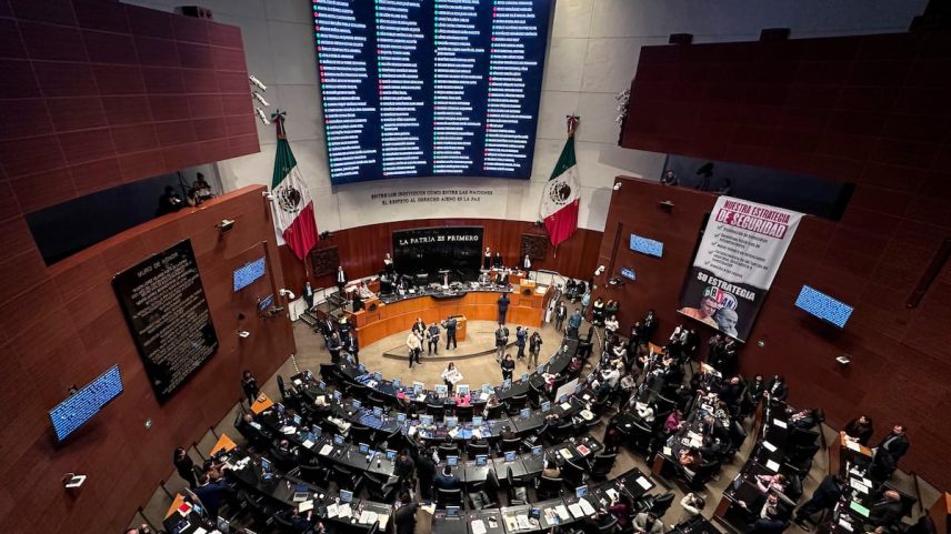 Sessão extraordinária na Câmara de senadores do 30 de junho de 2020 (Foto: Andrea Murcia/Cuartoscuro)