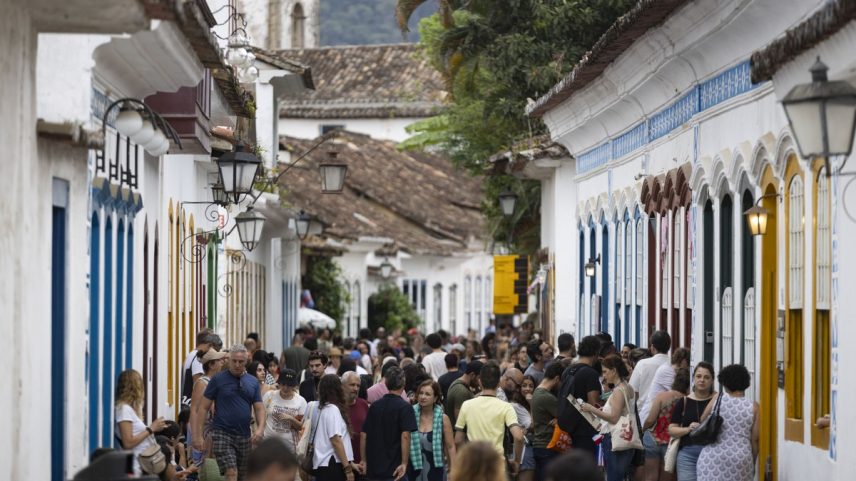 Paraty durante a Flip 2024 — Foto: Márcia Foletto