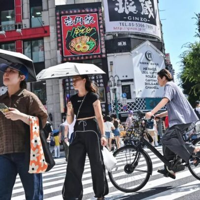 Japão atinge temperatura histórica de 41,2°C durante onda de calor intensa