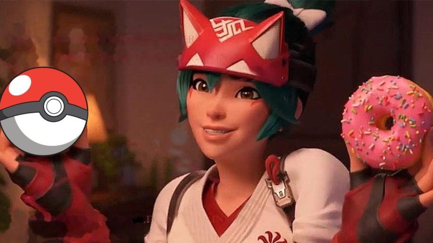 Pokémon e Overwatch se encontram em um novo crossover. (Foto: The Pokémon Company / Blizzard / Kotaku)