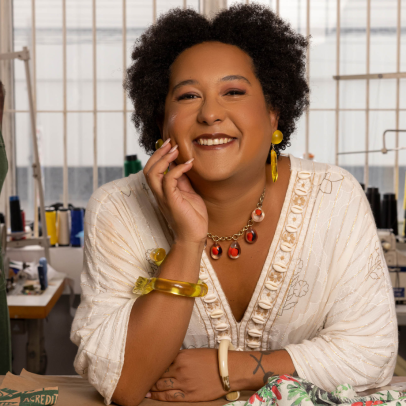 Estilista baiana transforma sua trajetória em moda com propósito no SPFW