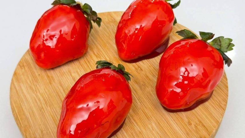 Receita de morango do amor faz sucesso na web (Foto: Divulgação)