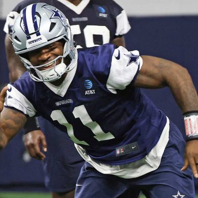 Micah Parsons participa de treino do Cowboys em busca de renovação contratual