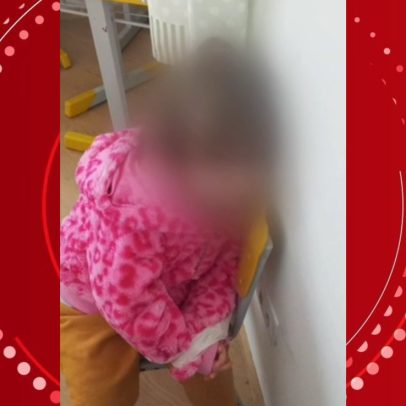 Menina de 3 anos é encontrada presa em cadeira em escola do Paraná