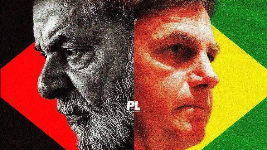Peça publicitária do PL se contrapõe a falas de Lula sobre soberania nacional com imagem de Jair Bolsonaro (Foto: PL)
