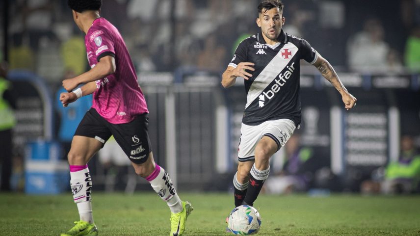 Vasco, de Garré (foto) foi eliminado pelo Independiente del Valle (Foto: Matheus Lima/Vasco)