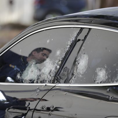 Câmeras mostram detalhes do atentado contra herdeiro do jogo do bicho no Rio