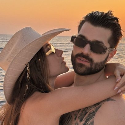 Romana e Alok compartilham momento romântico ao pôr do sol em Ibiza