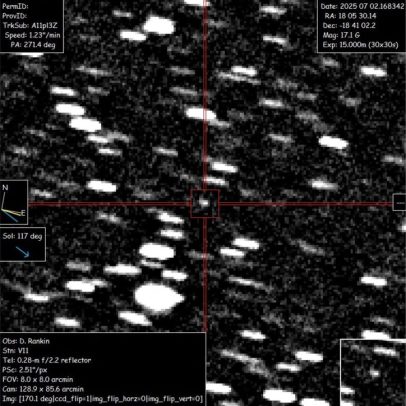 Nasa descobre cometa interestelar atravessando o sistema solar
