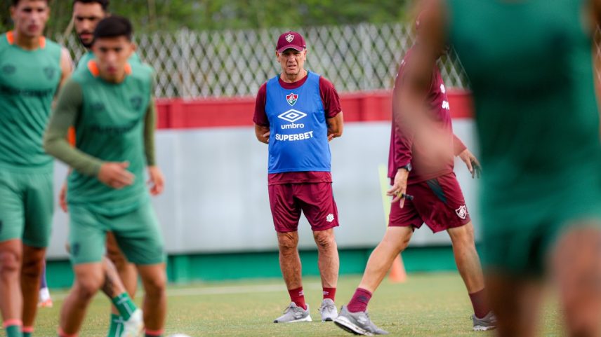 Renato Gaúcho reconheceu dificuldade de repor saída de Arias (Foto: Marina Garcia/Fluminense)