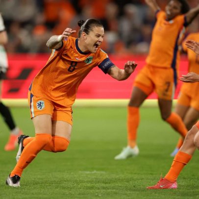 Sherida Spitse alcança 244 partidas pela seleção da Holanda e continua em atividade