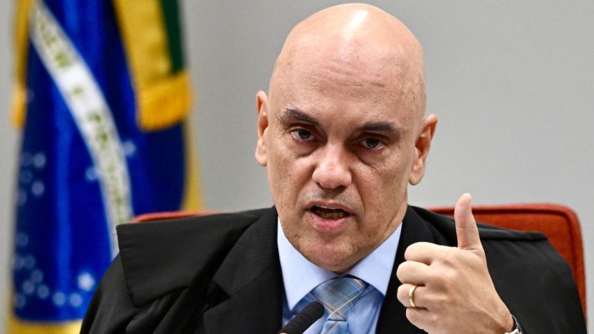 Lei Magnitsky foi imposta ao ministro do Supremo Tribunal Federal (STF), Alexandre de Moraes, nesta quarta-feira, 30 (Foto: Evaristo Sa/EVARISTO SA)