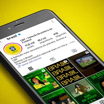 CBF renomeia conta do Instagram para @brasil e gera curiosidade entre fãs