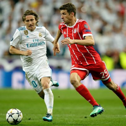 Jogadores como Modric e Müller se tornam livres para negociações a partir de hoje