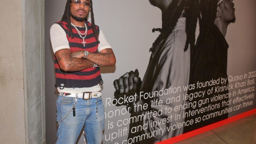 Quavo e a Rocket Foundation lançaram um fundo de terapia para traumas em resposta às 49 vítimas de violência armada no último fim de semana em Atlanta. (Foto: Reprodução)