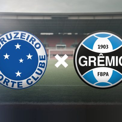 Cruzeiro e Grêmio duelam no Brasileirão; saiba onde assistir ao vivo