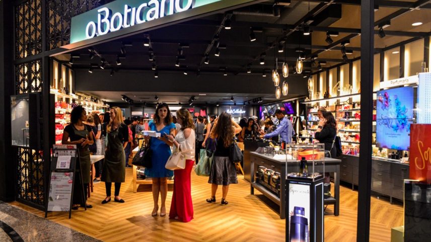 Nova loja da Boticário no BarraShopping, no Rio de Janeiro (Foto: Divulgação)