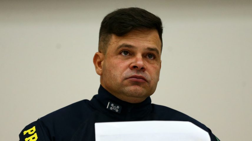 O ex-diretor-geral da PRF, Silvinei Vasques, presta depoimento no STF (Foto: Marcelo Camargo/Agência Brasil)
