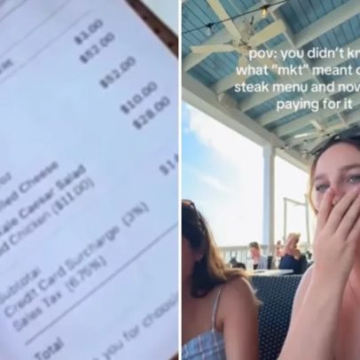 Jovens confundem cardápio e geram conta de R$ 850 em restaurante de luxo